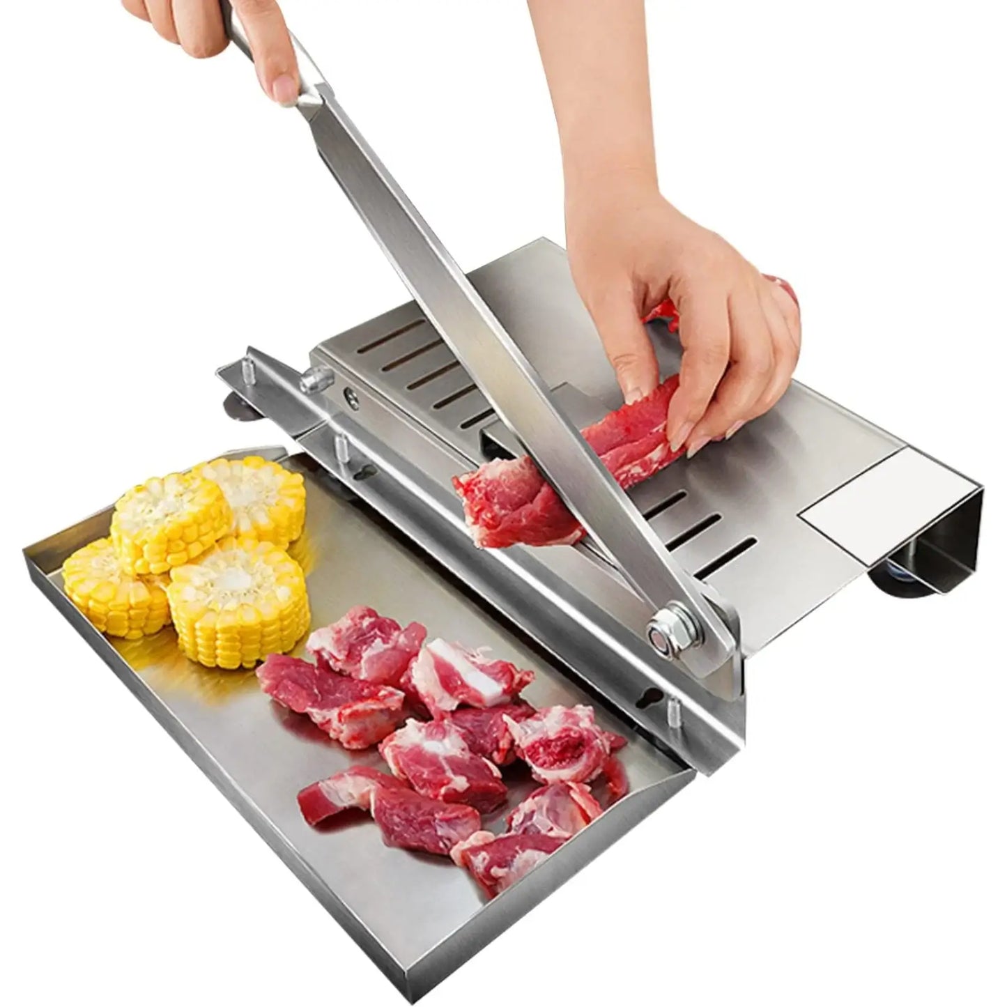 Stainless Steel Manual Meat Slicer