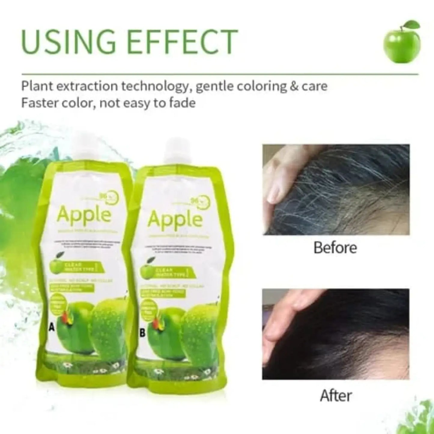Apple Hair Color Cream ( 2 x 500 ml )