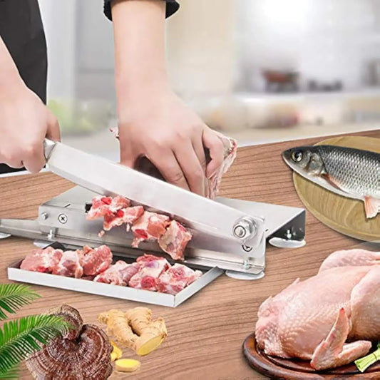 Stainless Steel Manual Meat Slicer