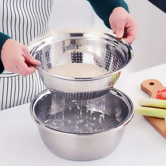 Stainless Steel Kitchen Bowl Set