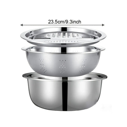 Stainless Steel Kitchen Bowl Set